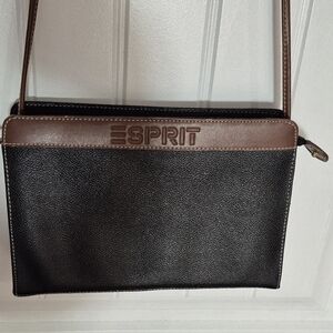 Vintage Genuine Leather Esprit Crossbody Bag